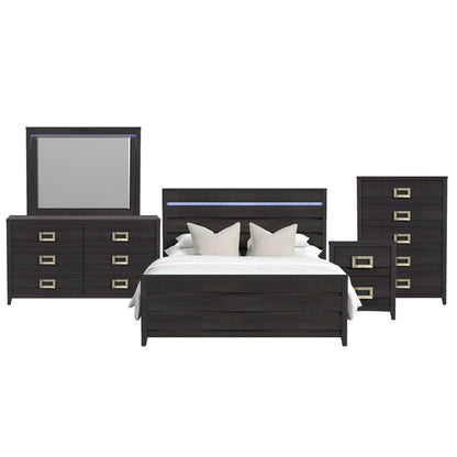 Tobias - Bedroom Set With LED