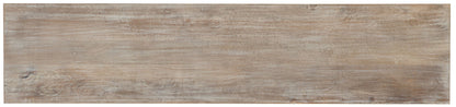 Home Accent - 80" Entertainment Console - Light Brown
