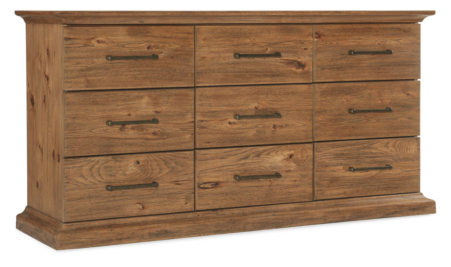 Big Sky - 9-Drawer Dresser - Light Brown