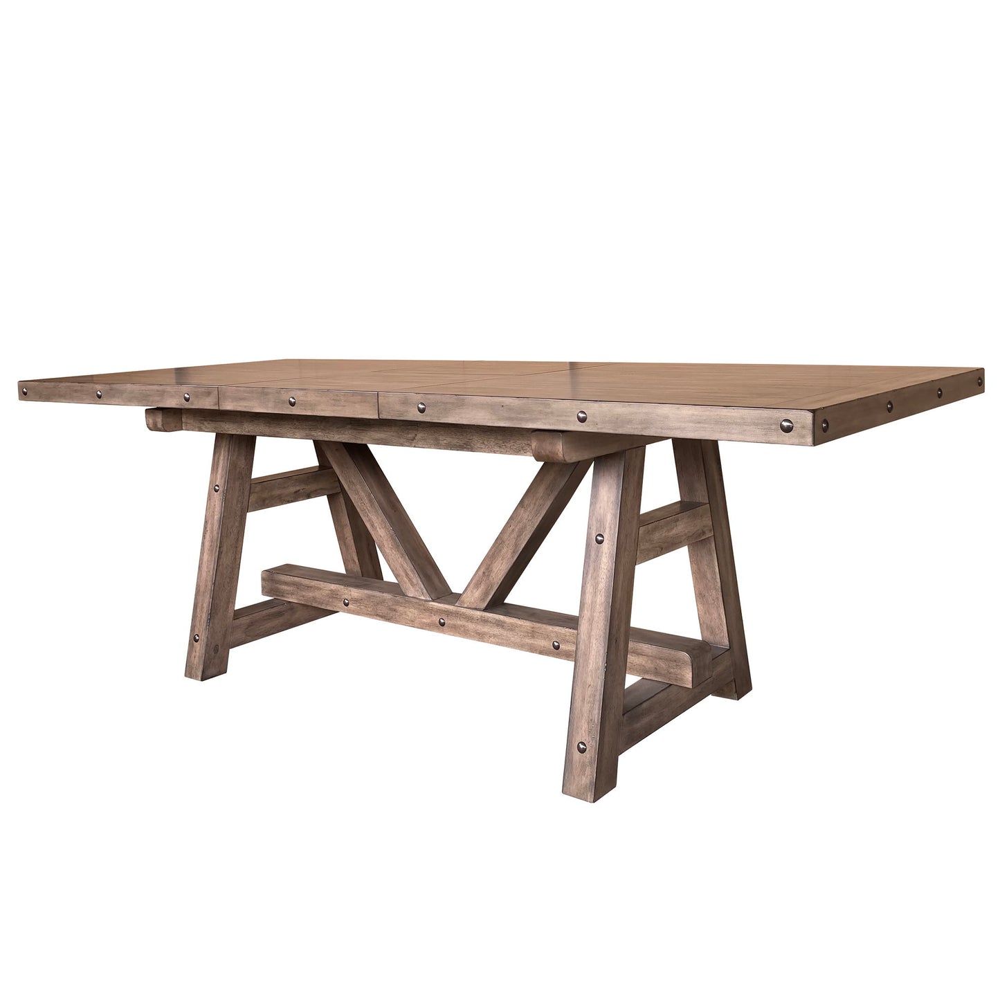 Lodge Dining - Counter Height Dining Table With Extensions - Siltstone