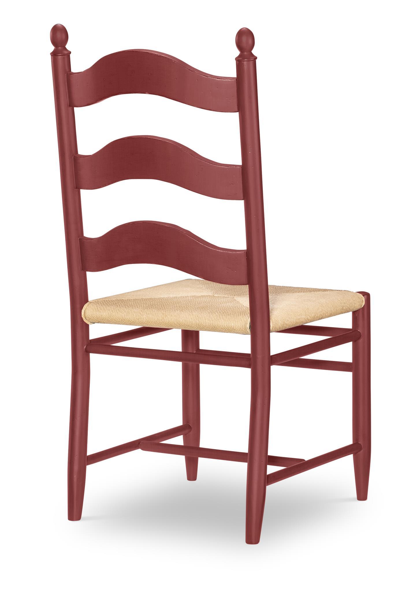 Vintage Market - Rush Seat Ladder Back Side Chair (Set of 2)