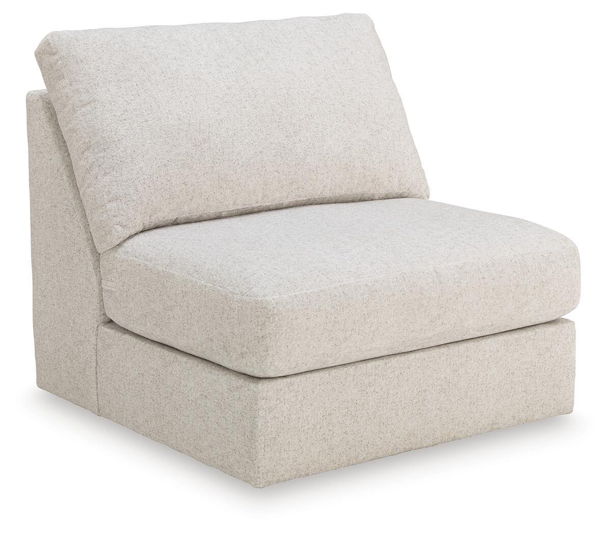 Kestrie - Armless Chair - Feathered