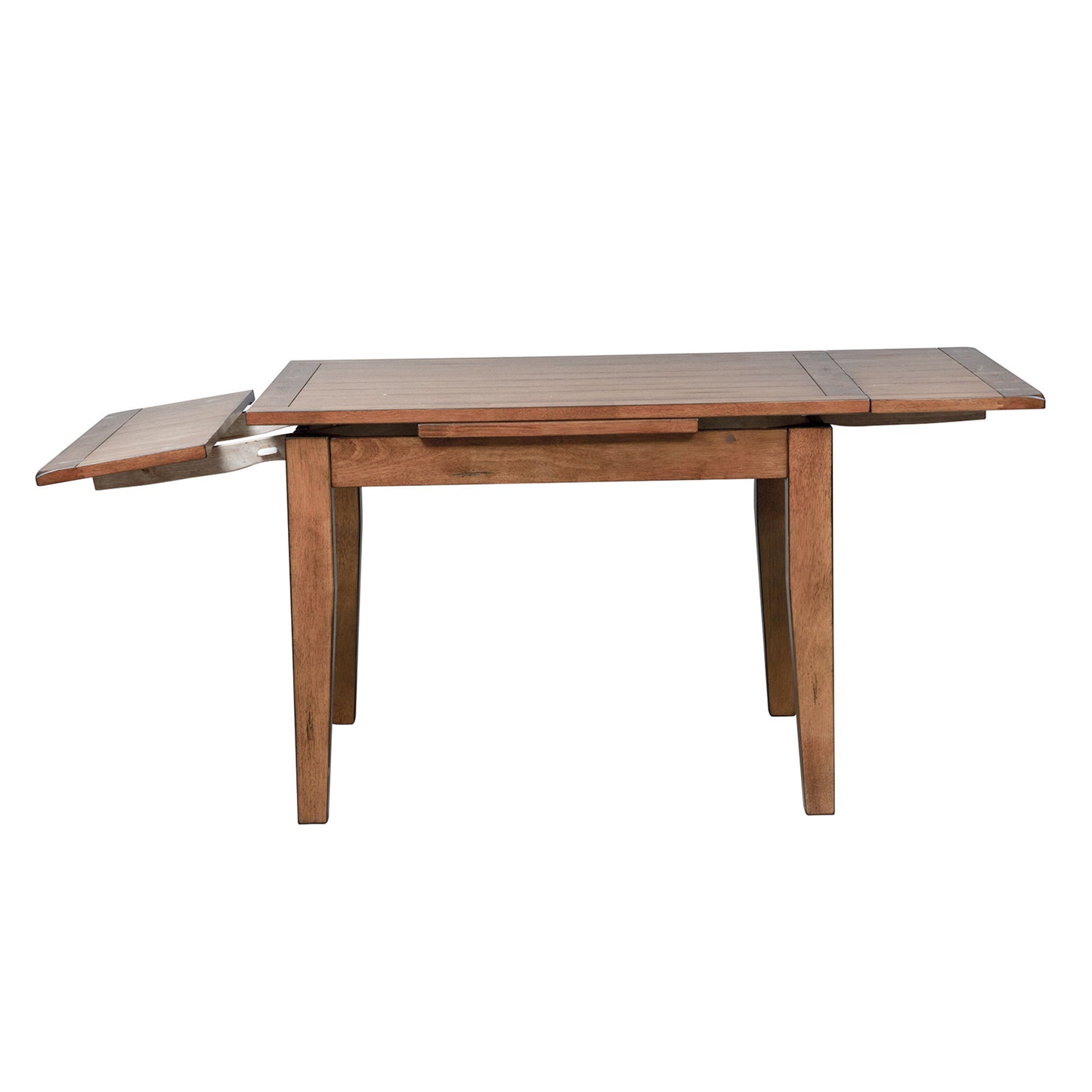 Treasures - Retractable Leg Table - Rustic Oak