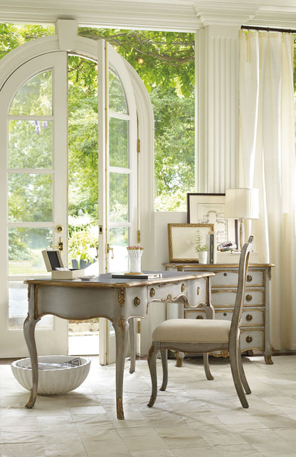 Home Office - Writing Desk 54" - Pearl Silver