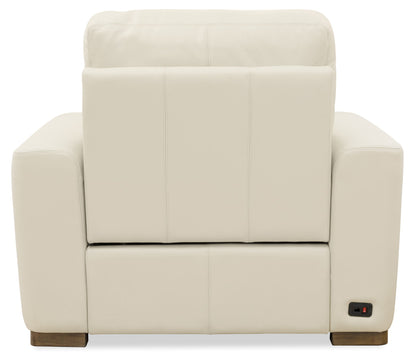 MS - Optimus Power Recliner with Power Headrest - Beige