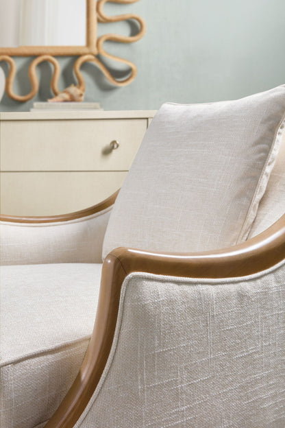 Archives - Raffia Three-Drawer Chest - Beige