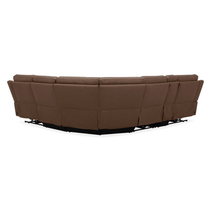 Collins - 6 Piece Sectional - York Chestnut