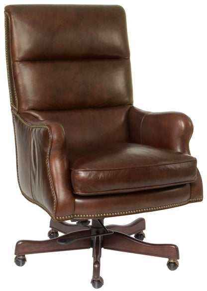 EC - Victoria Executive Swivel Tilt Chair - Dark Brown