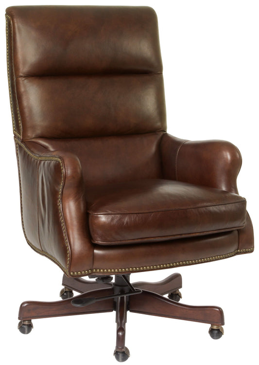 EC - Victoria Executive Swivel Tilt Chair - Dark Brown