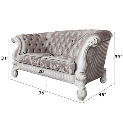 Versailles - Loveseat With 5 Pillows
