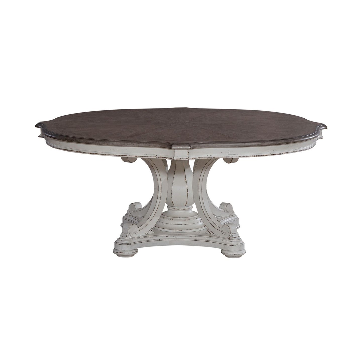 Magnolia Manor - Round Table - Antique White