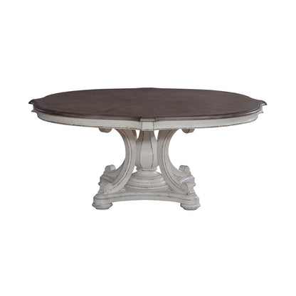 Magnolia Manor - Round Table - Antique White