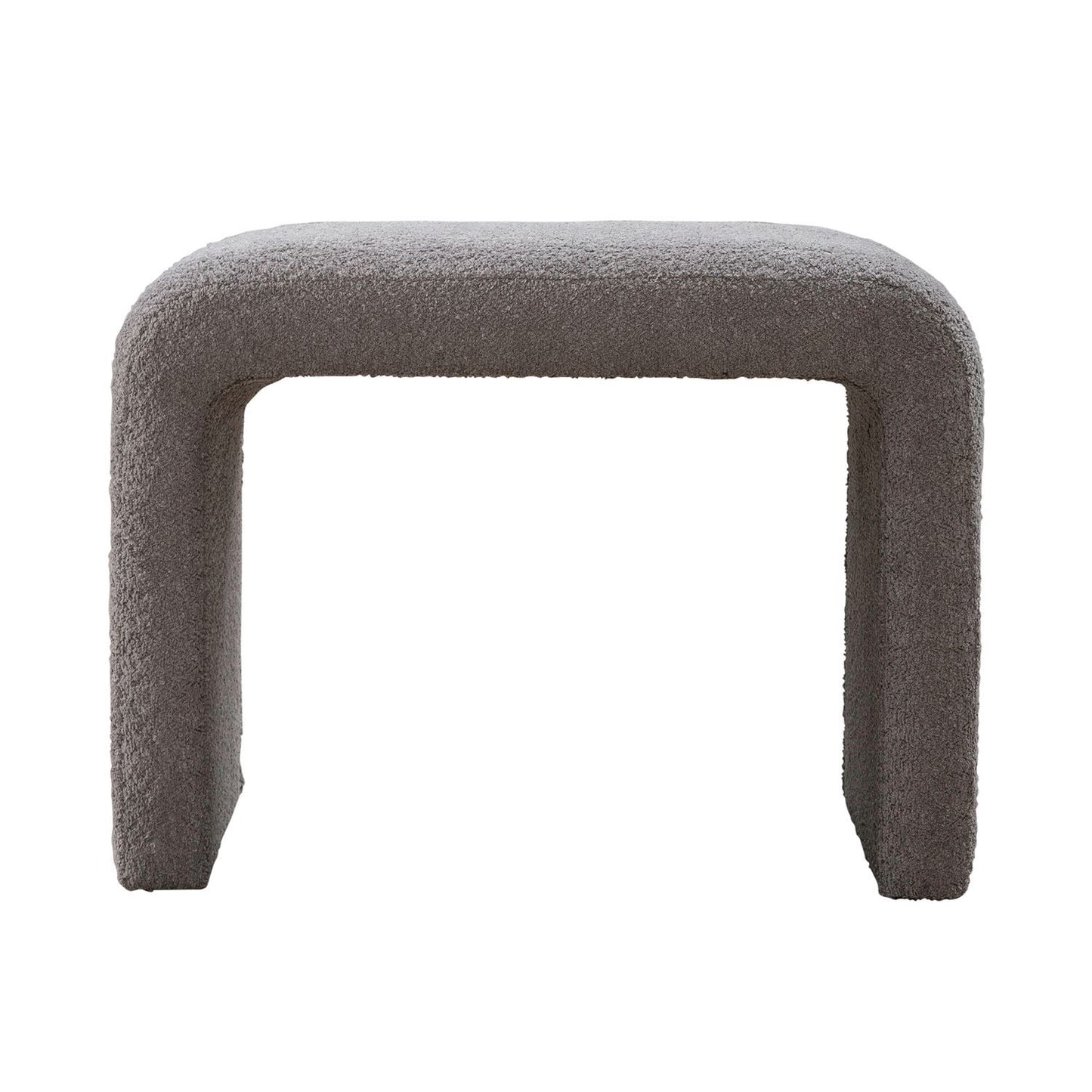 Cascade Falls - Upholstered Accent Stool - Satin Espresso