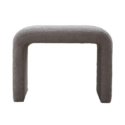 Cascade Falls - Upholstered Accent Stool - Satin Espresso