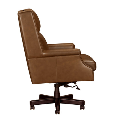 Dc132 - Leather Desk Chair