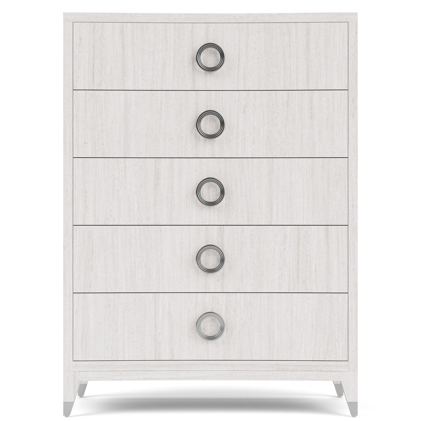 Hepburn - 5 Drawer Chest - White