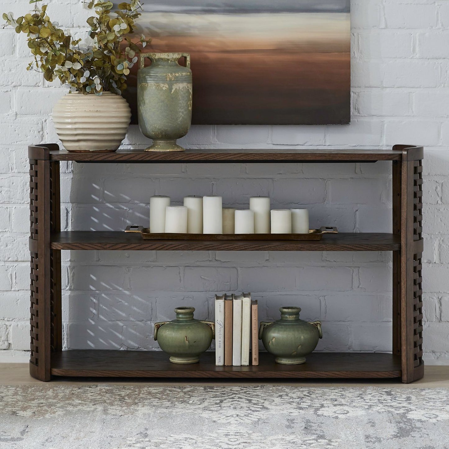 Warren Park - Sofa Table - Coffee Brown
