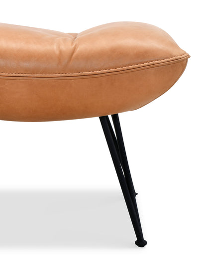 CC - Kayne Ottoman - Light Brown