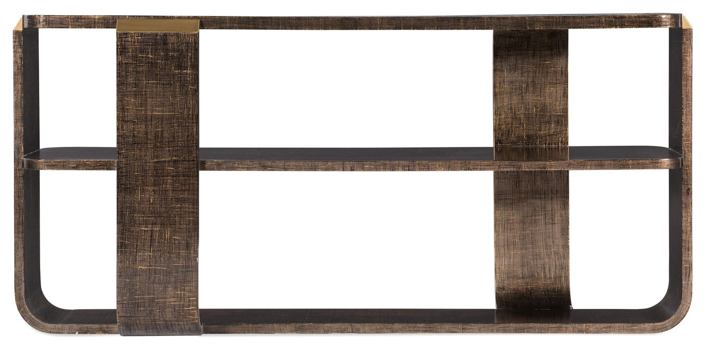 Melange - Edmun Sofa Table - Dark Brown