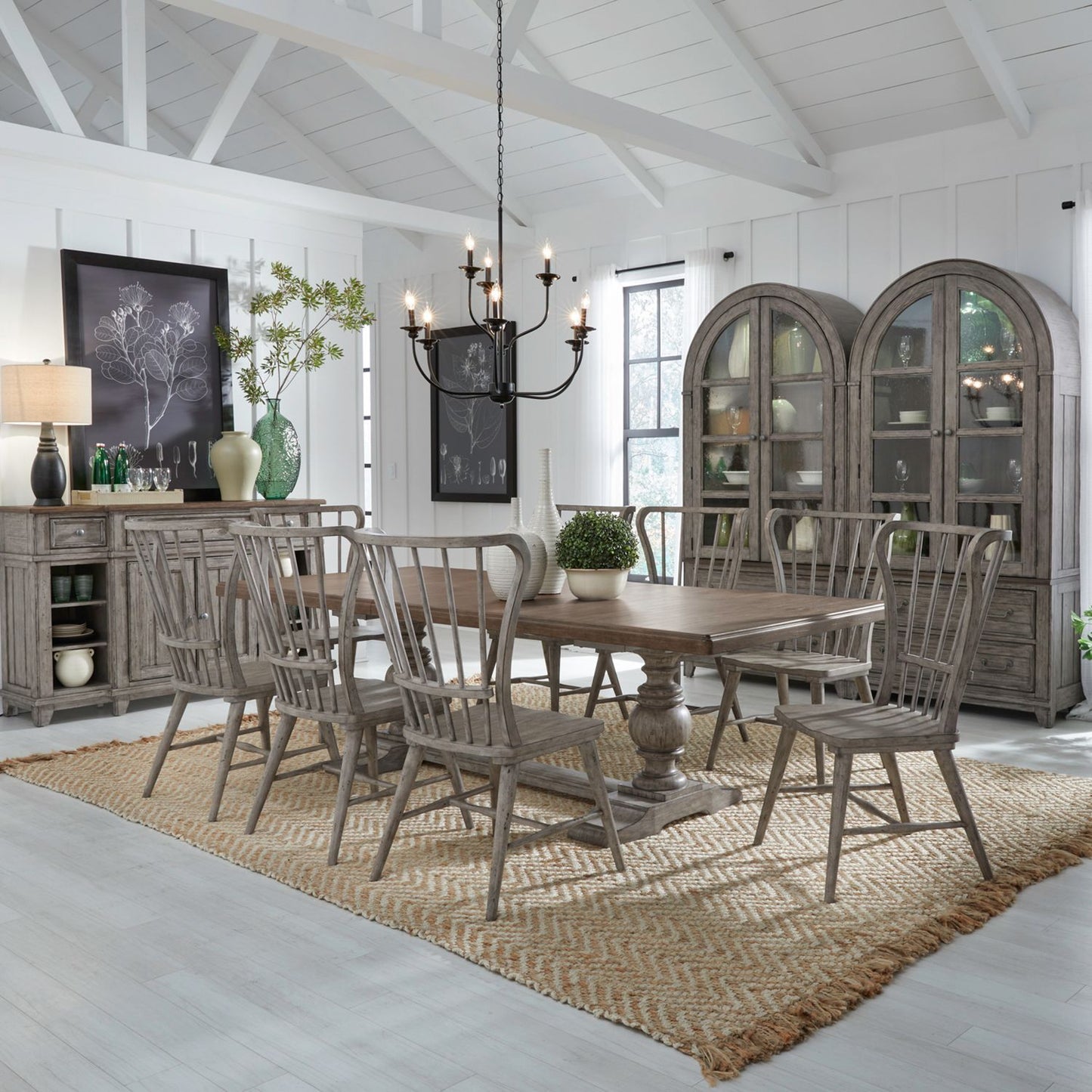 River Place - Trestle Table Set