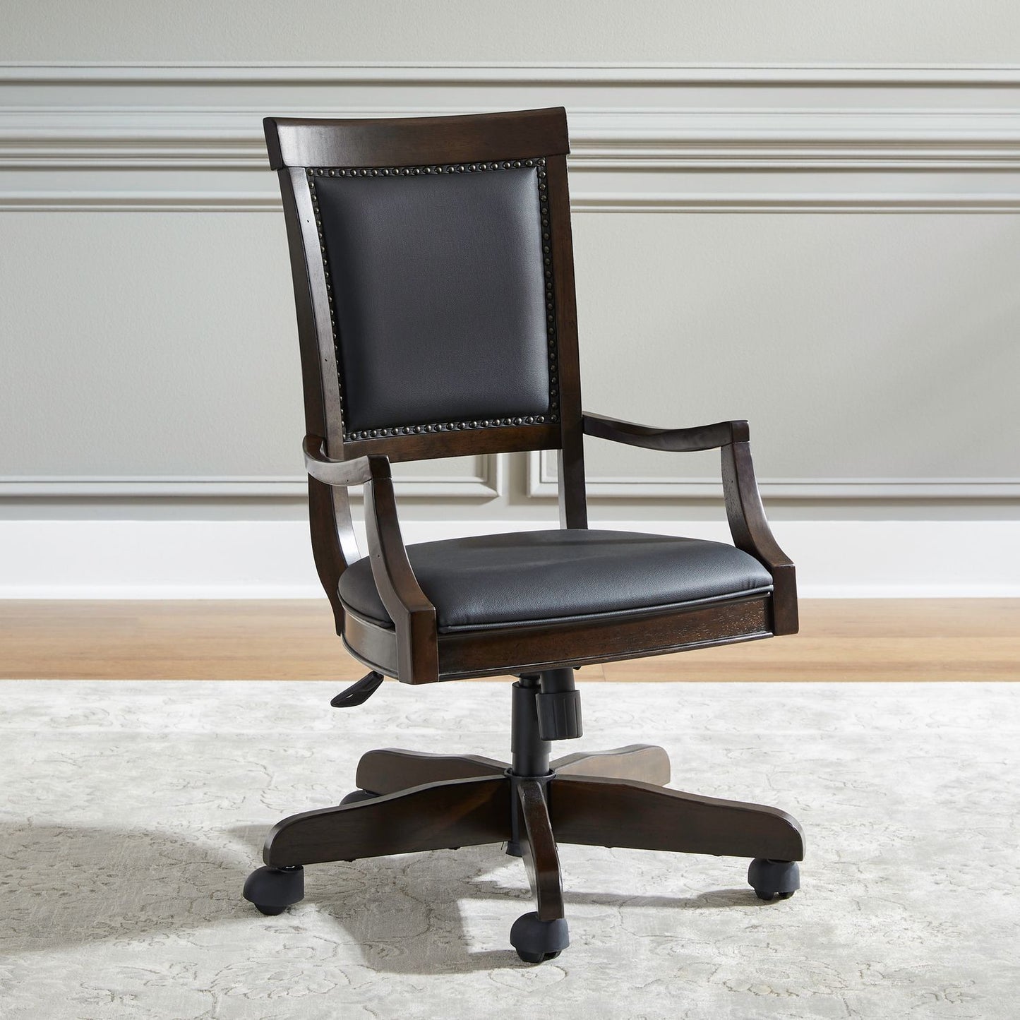 Brayton Manor - Jr Executive Desk Chair - Cognac