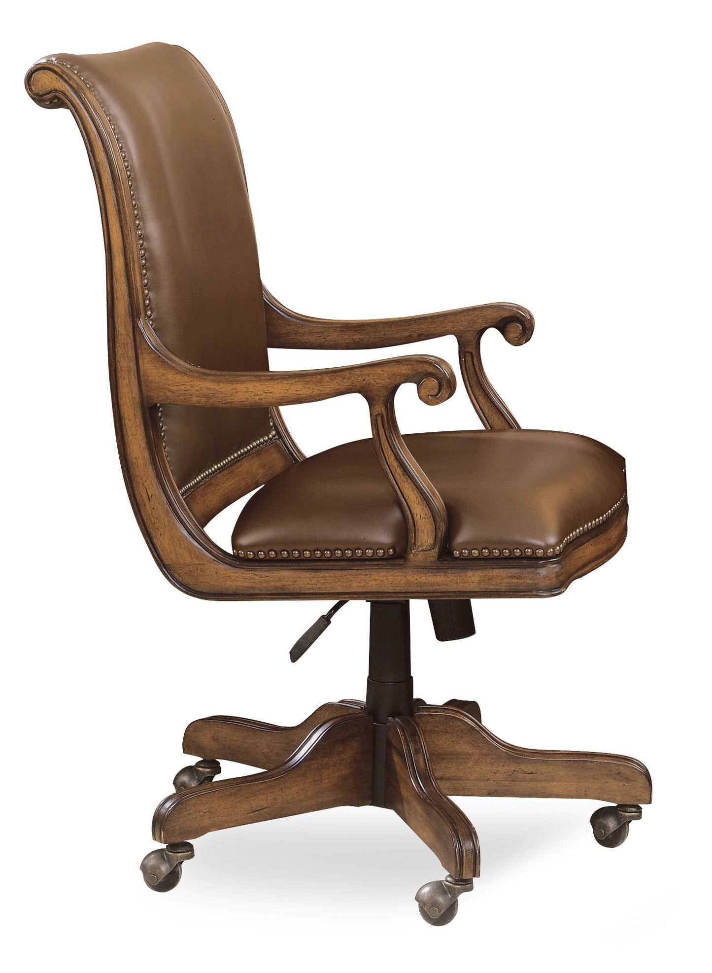 Brookhaven - Desk Chair - Light Brown / Dark Brown