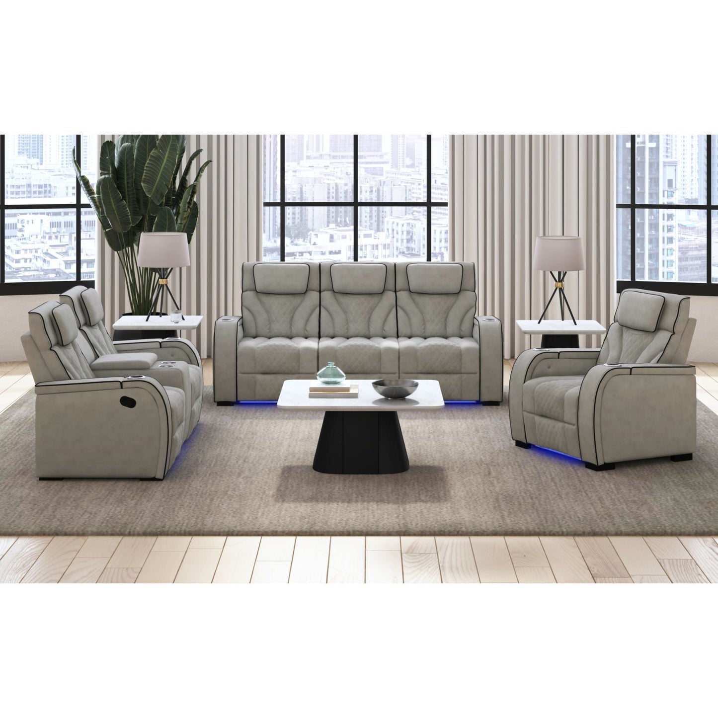 Blitz - Motion Recliner With LED