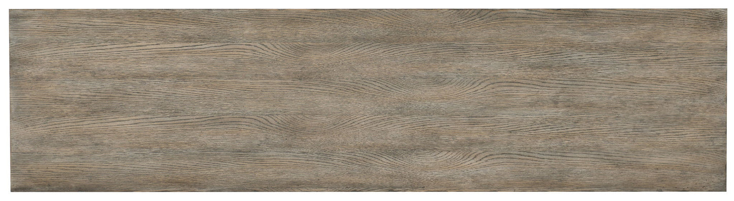 Melange - Natural Beauty Credenza - Dark Gray