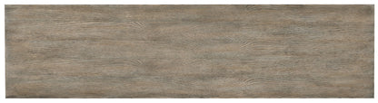 Melange - Natural Beauty Credenza - Dark Gray