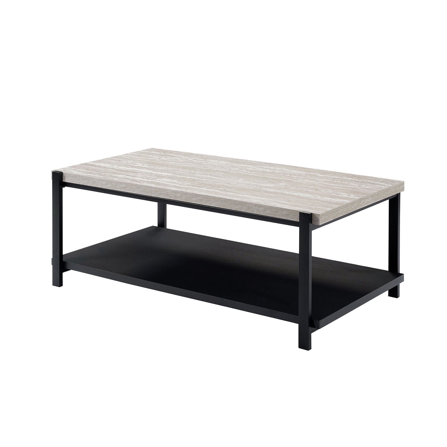 Linea - 3 Piece Occasional Set (1 Coffee & 2 End Tables) - Light Gray