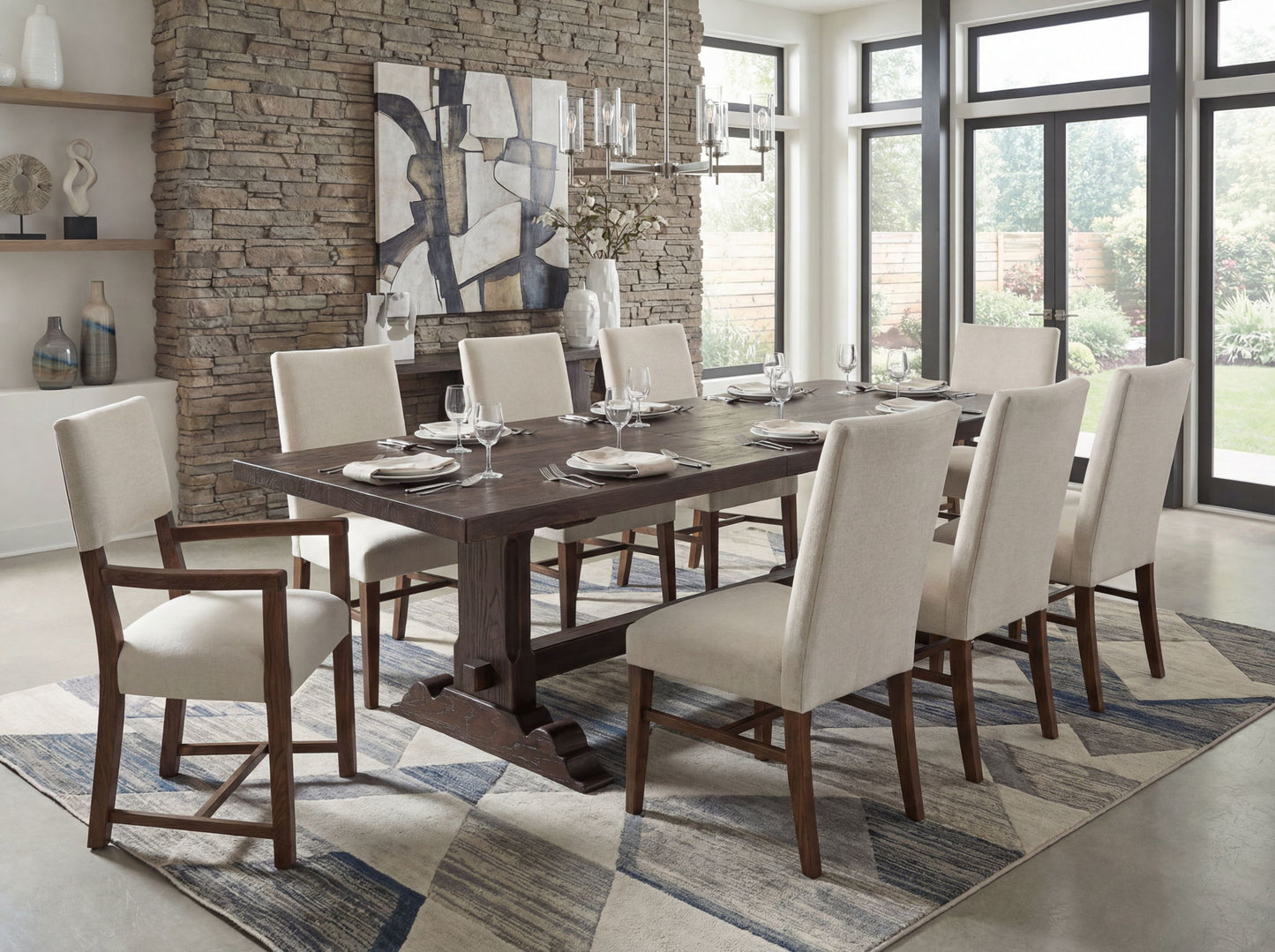 Driftwood - Upholstered Arm Chair (Set of 2)