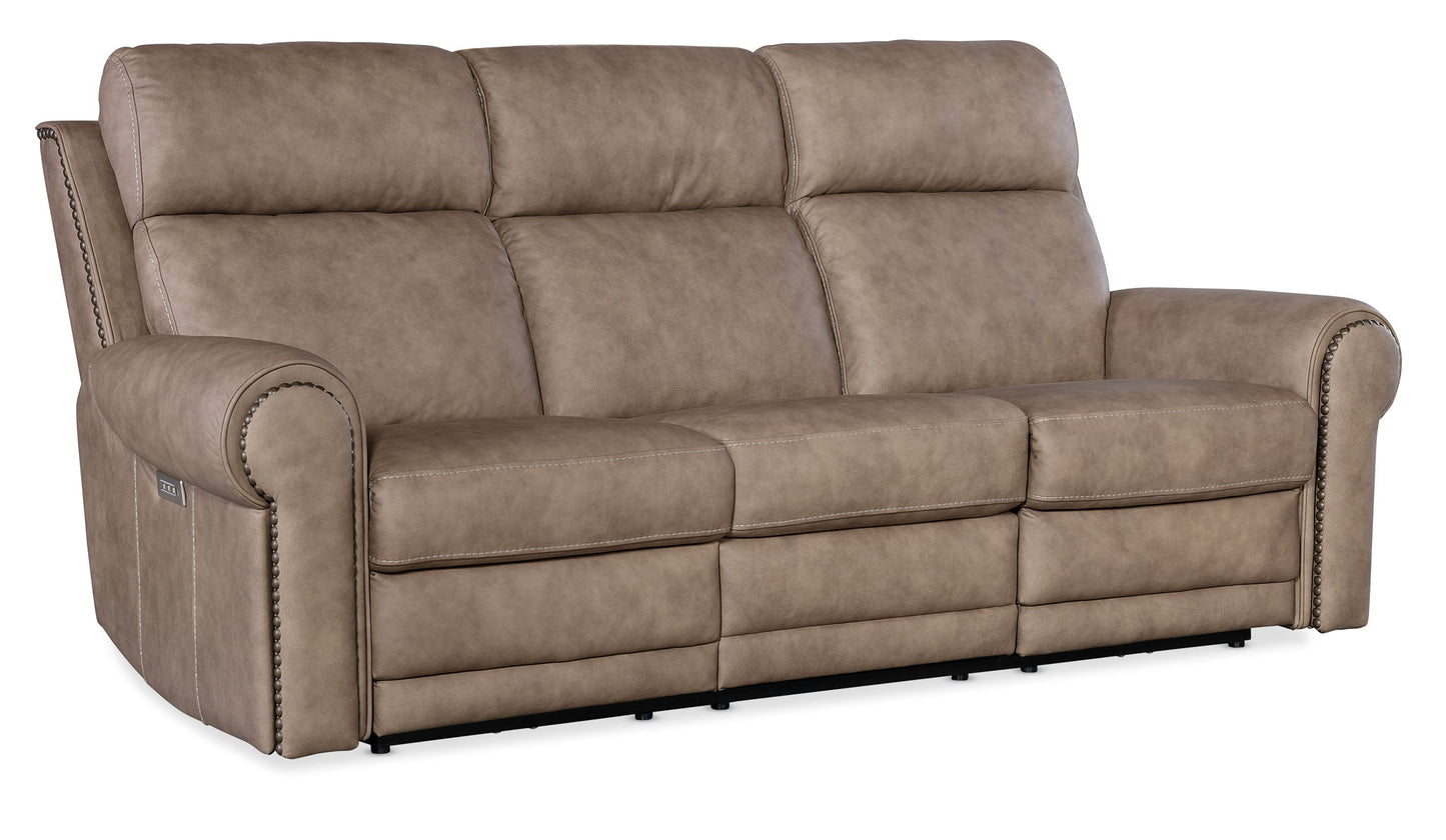 MS - Duncan Power Sofa With Power Headrest & Lumbar