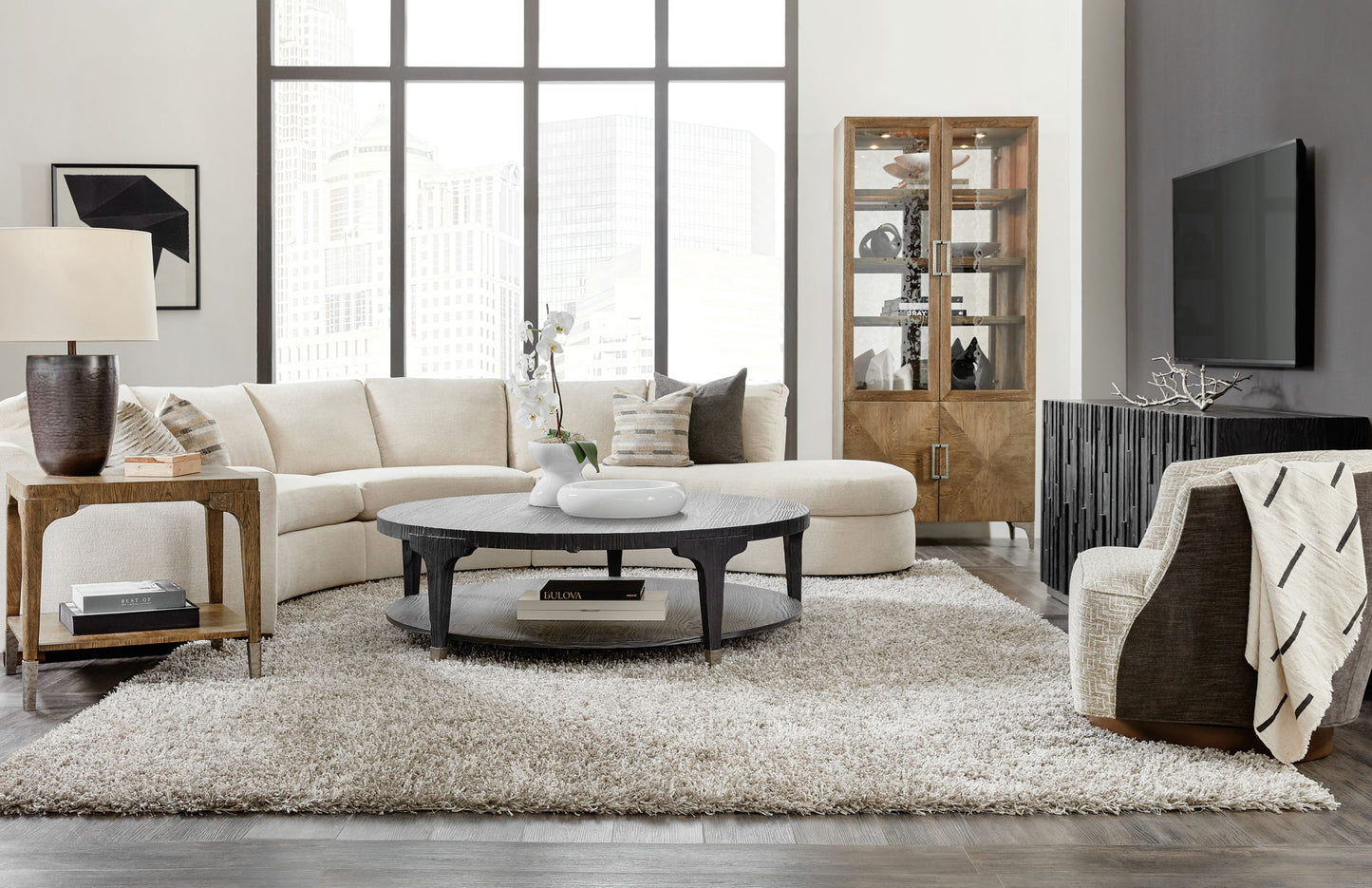 Chapman - Rectangle End Table - Medium Brown