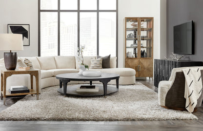 Chapman - Rectangle End Table - Medium Brown