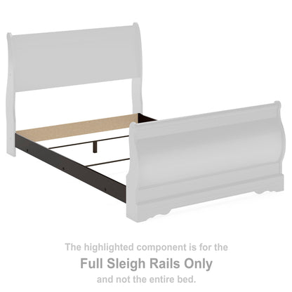 Huey Vineyard - Full Sleigh Rails - Black