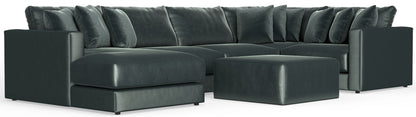 Remington - Modular Sofa And Cocktail Ottoman - Pine