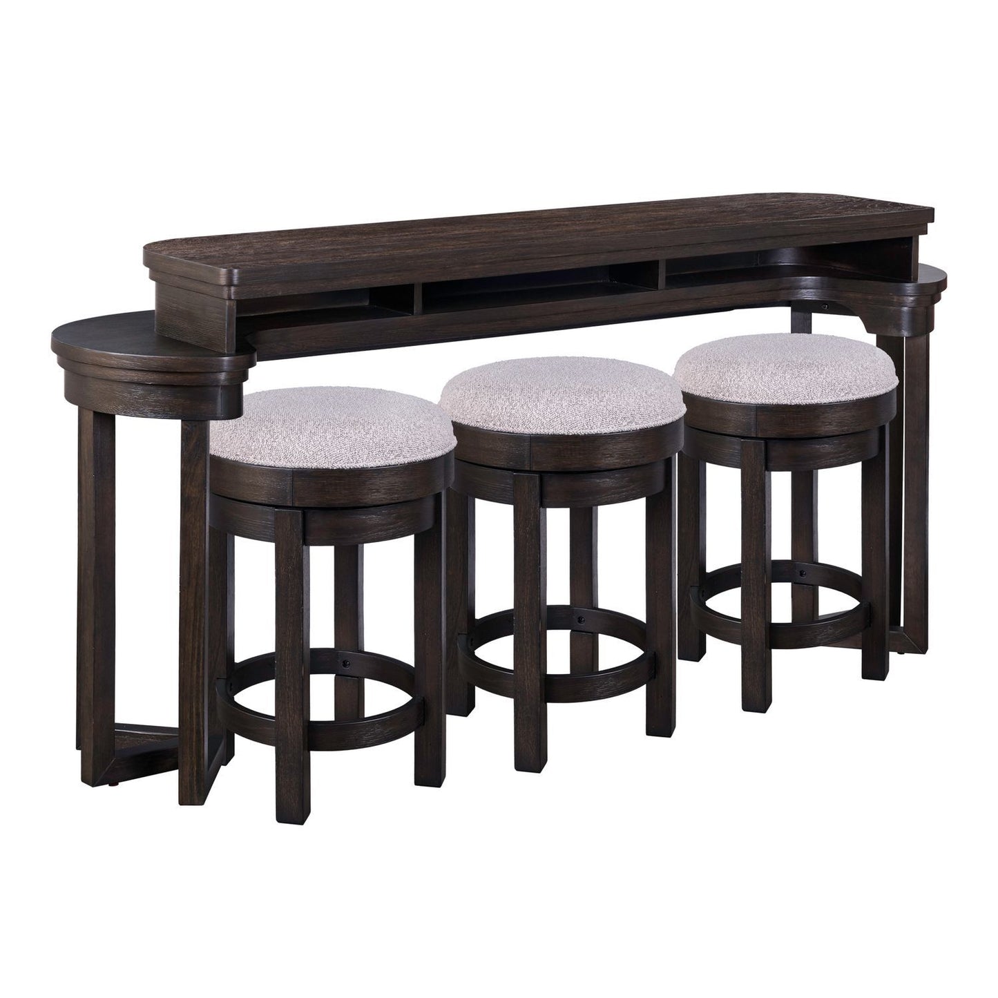 Weston - 4 Piece Bar Set - Peppercorn