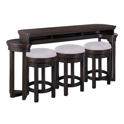 Weston - 4 Piece Bar Set - Peppercorn