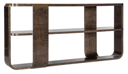 Melange - Edmun Sofa Table - Dark Brown