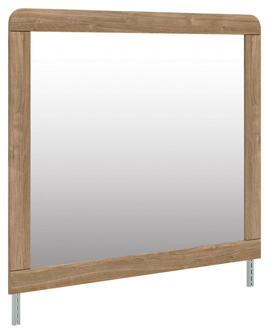 Gramburg - Bedroom Mirror - Warm Natural Brown