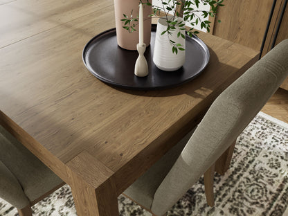 Davie - Rectangular Dining Table - Light Brown