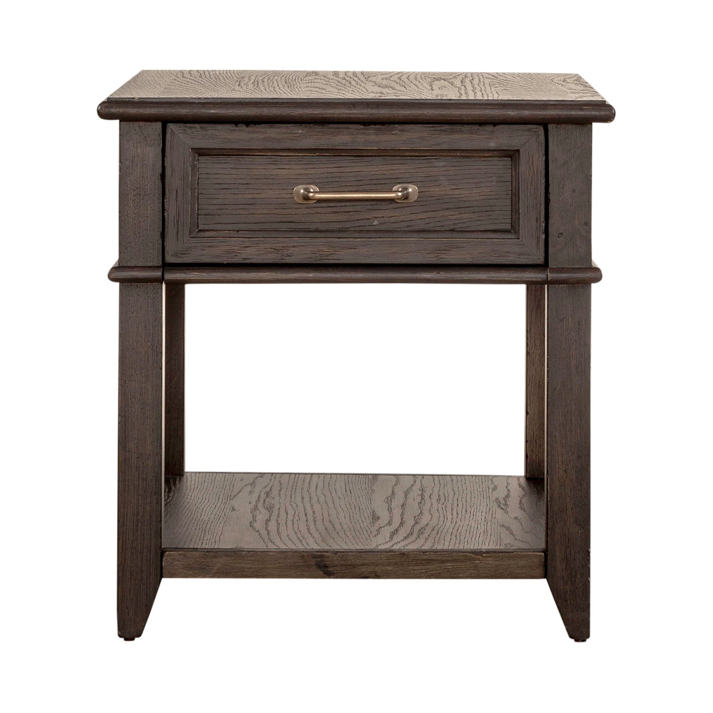 Mill Creek - Drawer End Table - Peppercorn