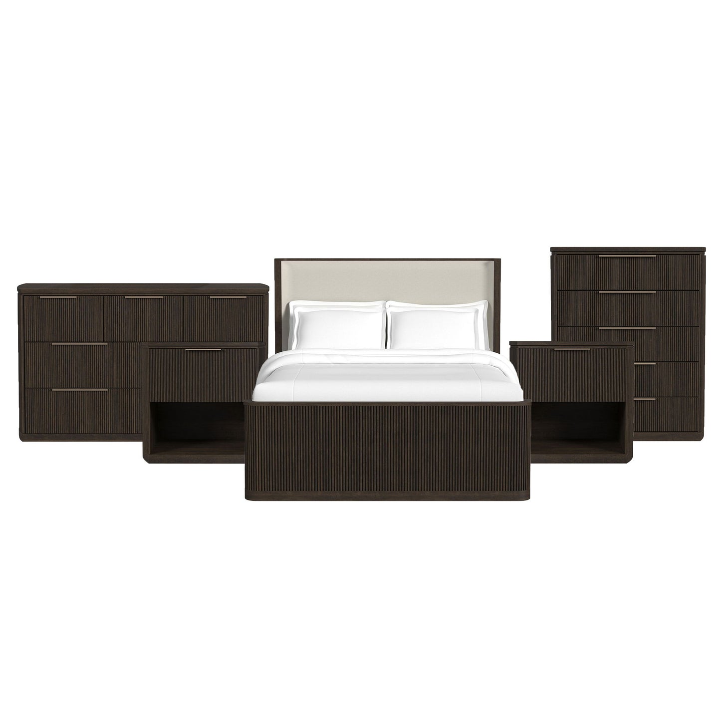 Sylvie - Bedroom Set With Upholstered Bed