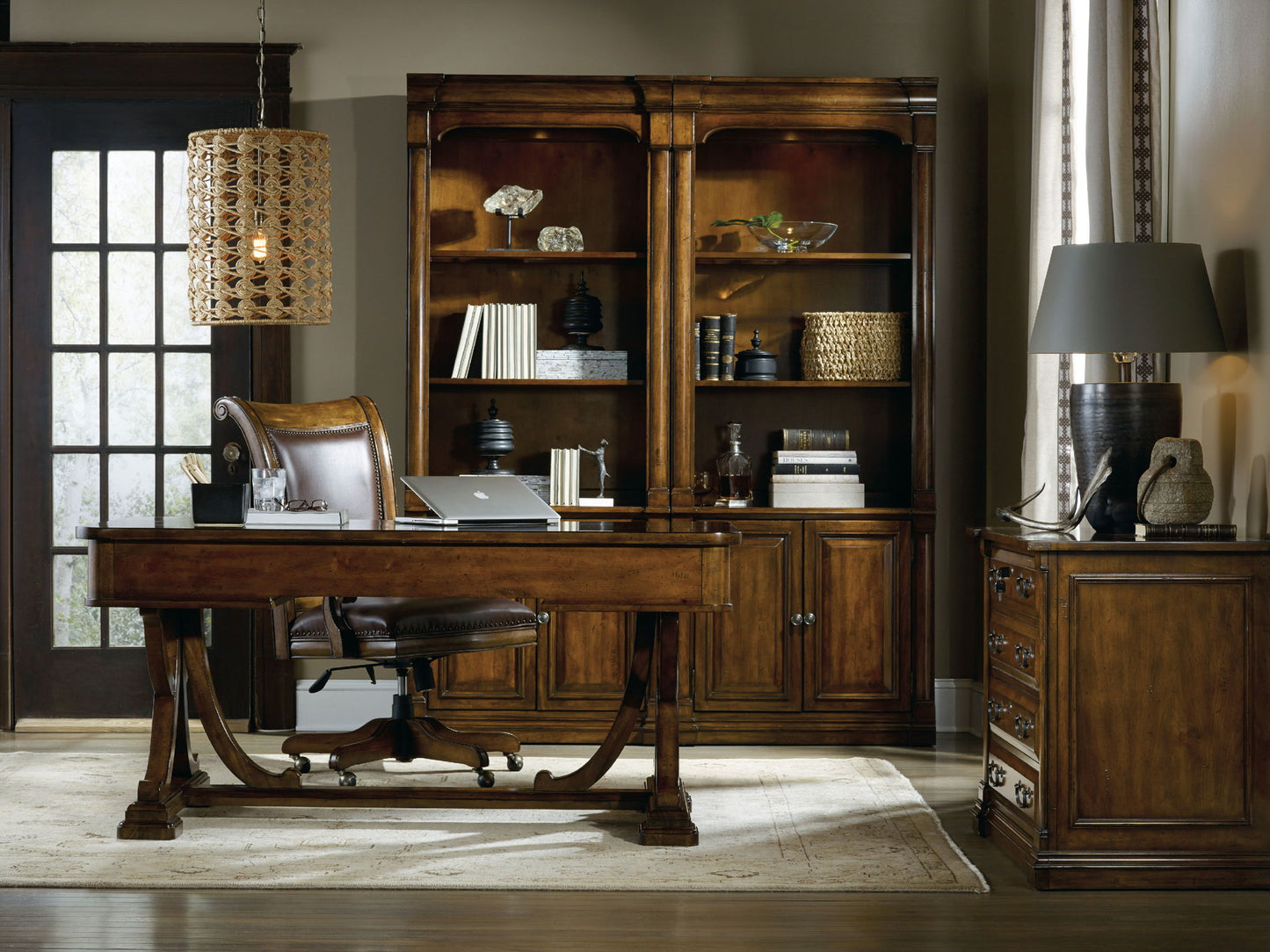 Tynecastle - Lateral File - Dark Brown