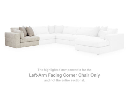 Ashbourne Estate - LAF Corner Chair - Snowstone