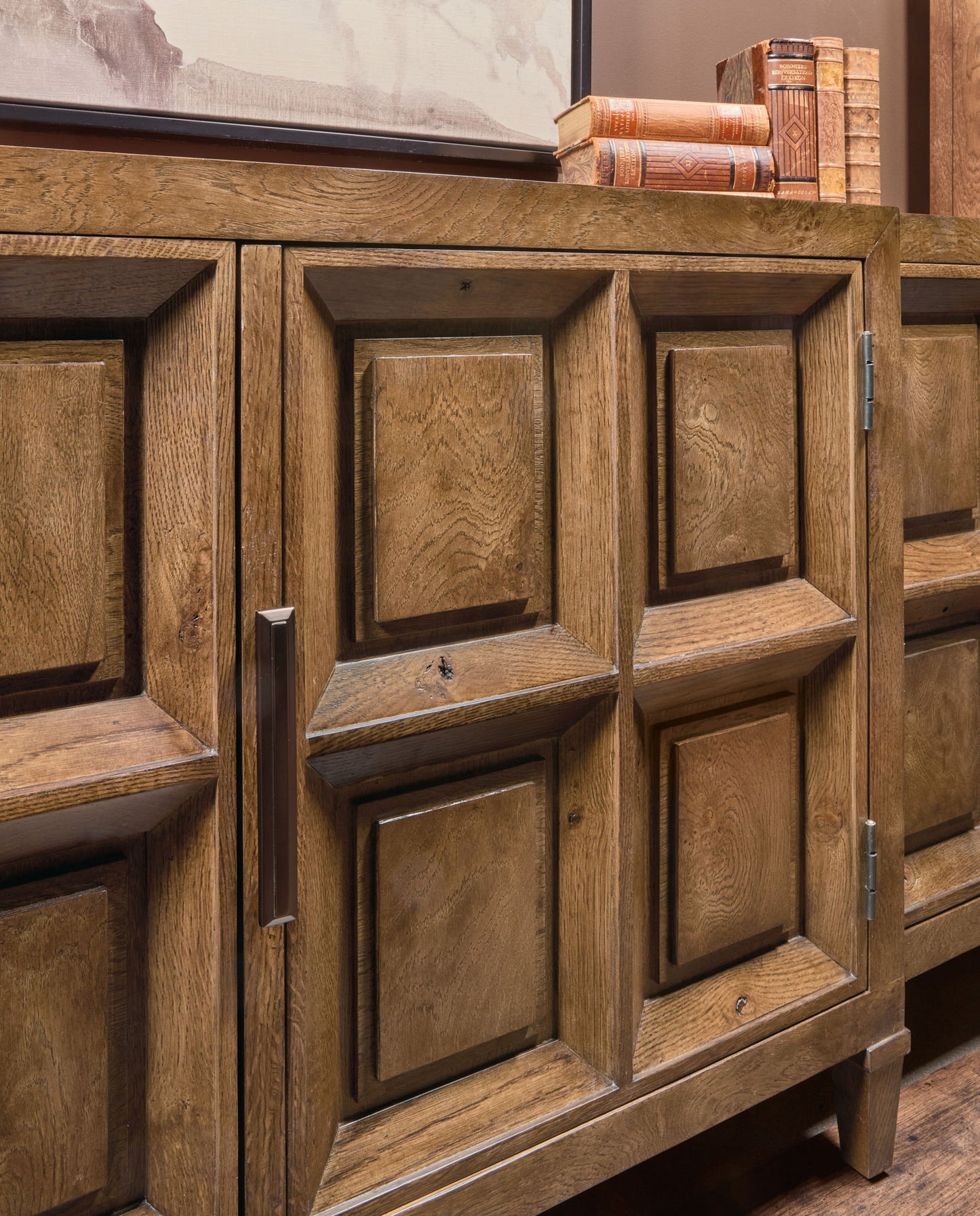 Melange - Nikos Credenza - Dark Brown