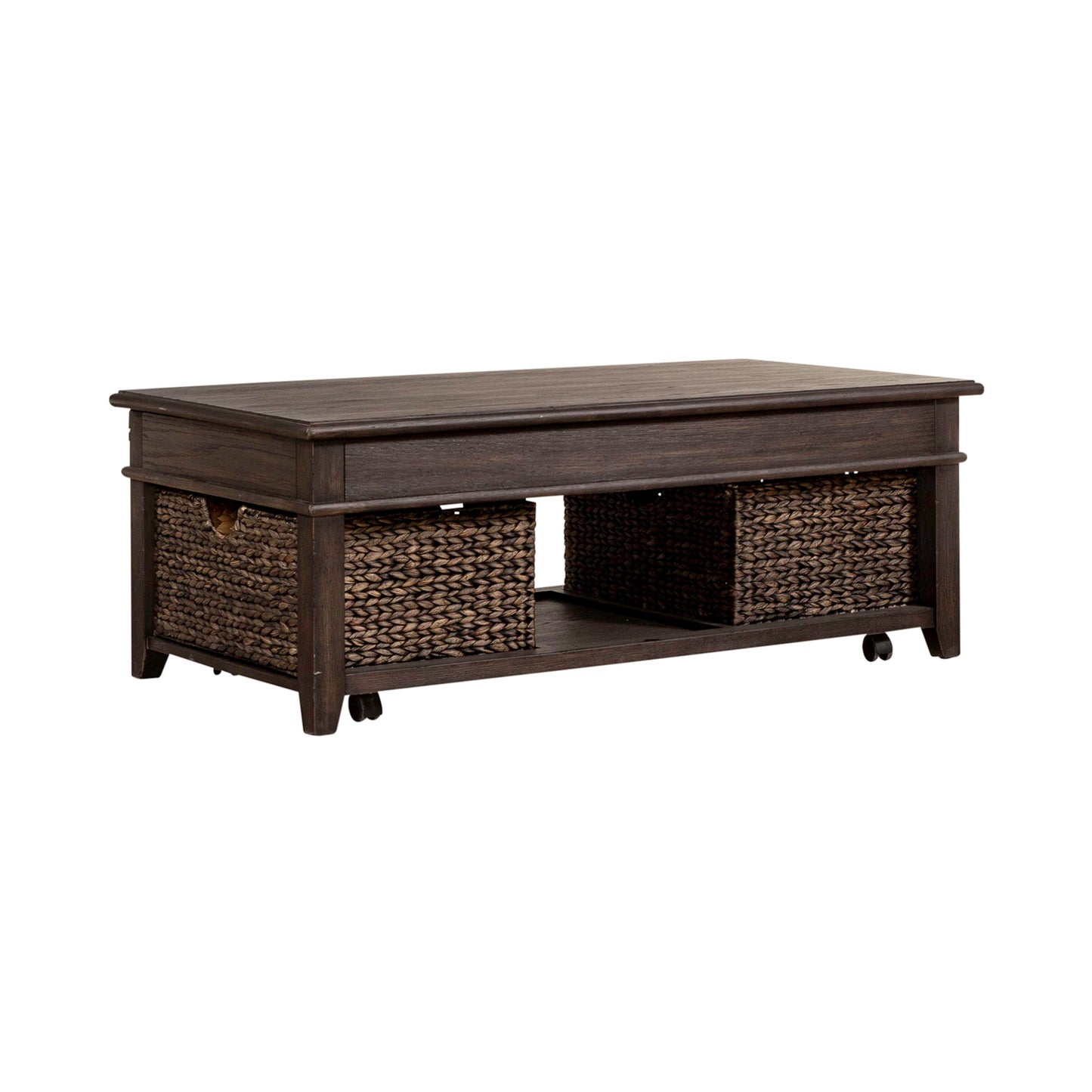 Mill Creek - Lift Top Cocktail Table - Peppercorn