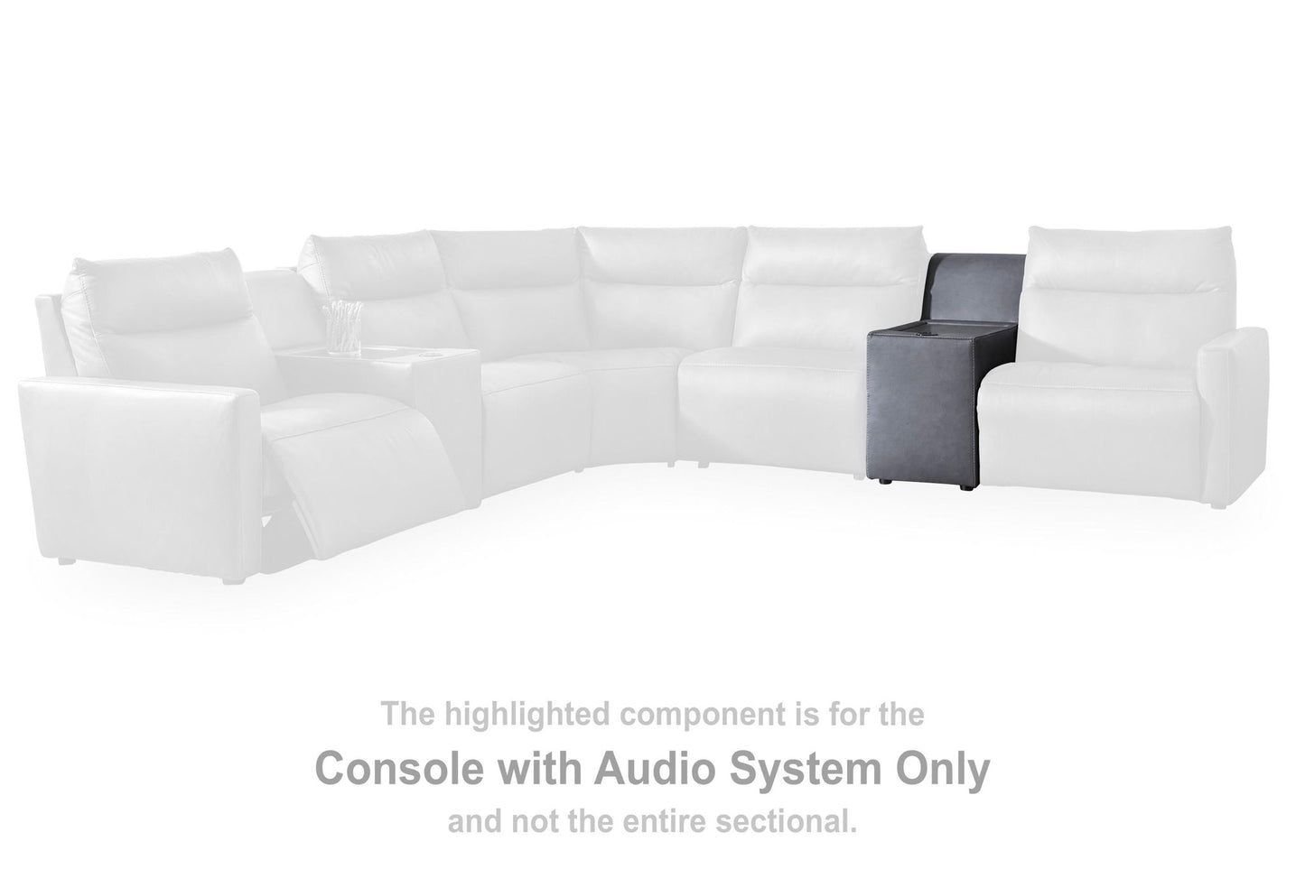 ModZ - Console With Audio System - Blue