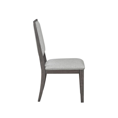 Modern Edge - Upholstered Side Chair - Caffe