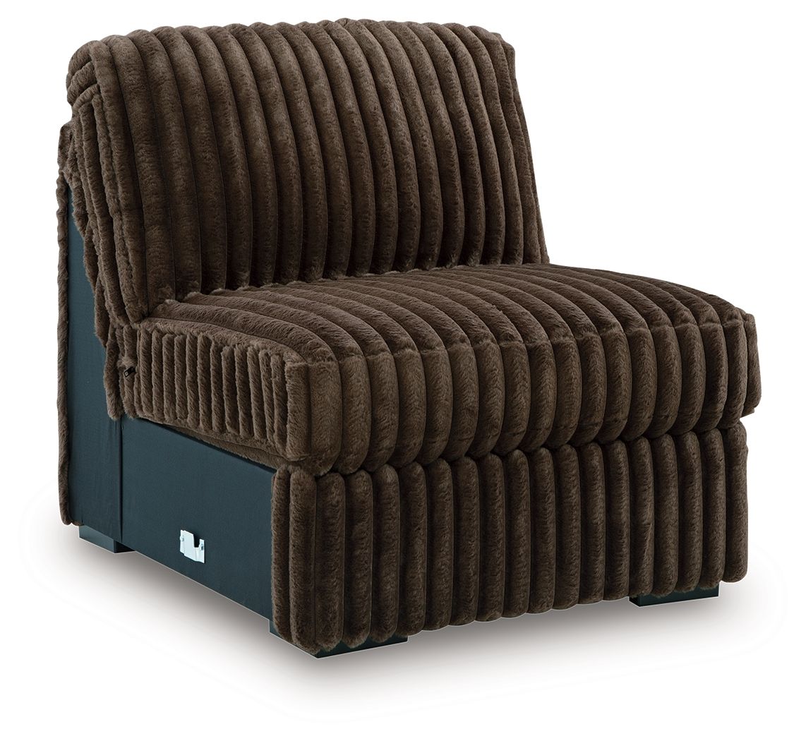 Midnight-Madness - Armless Chair - Chocolate